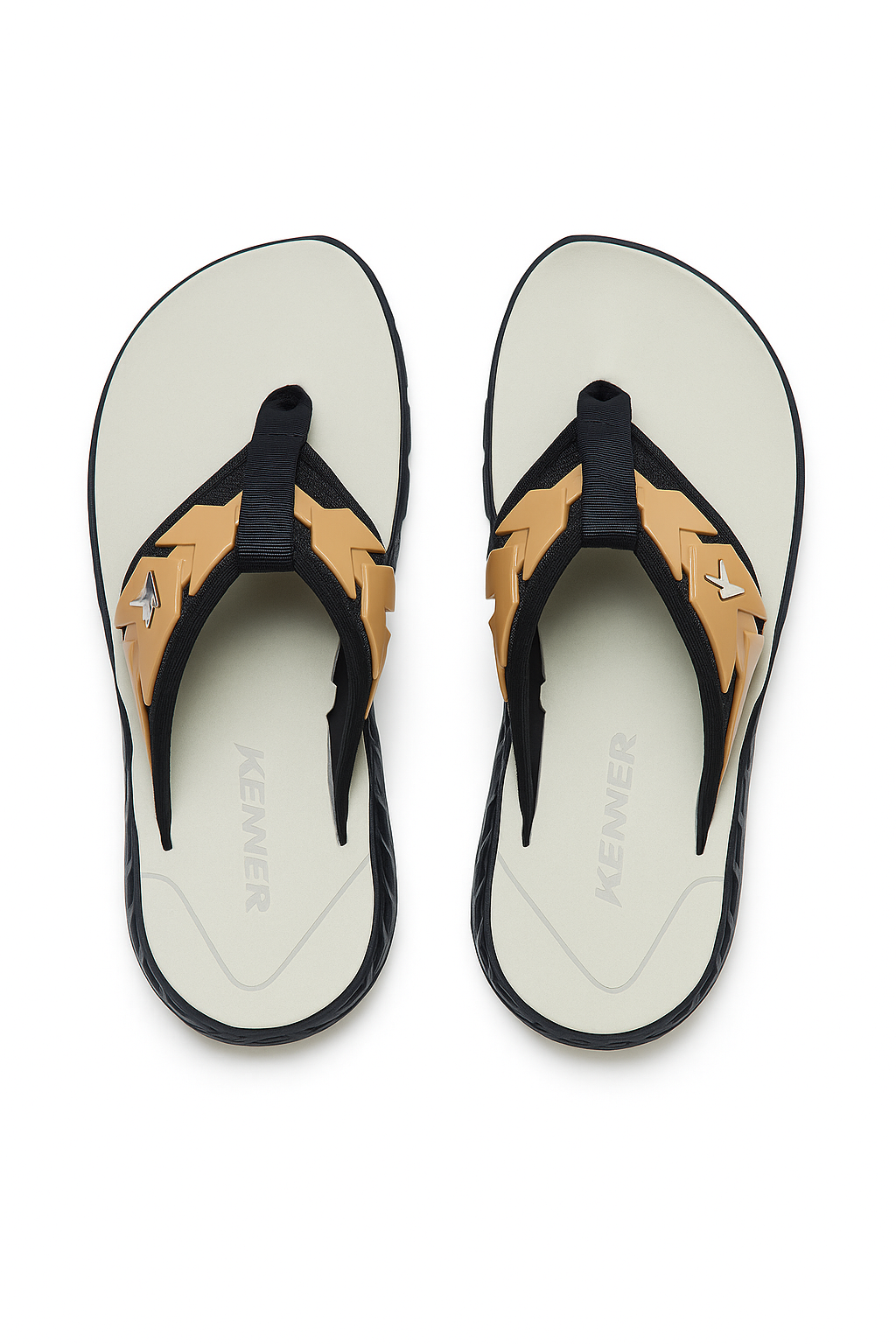 Sandália Rakka Ultra Force Preto e Areia