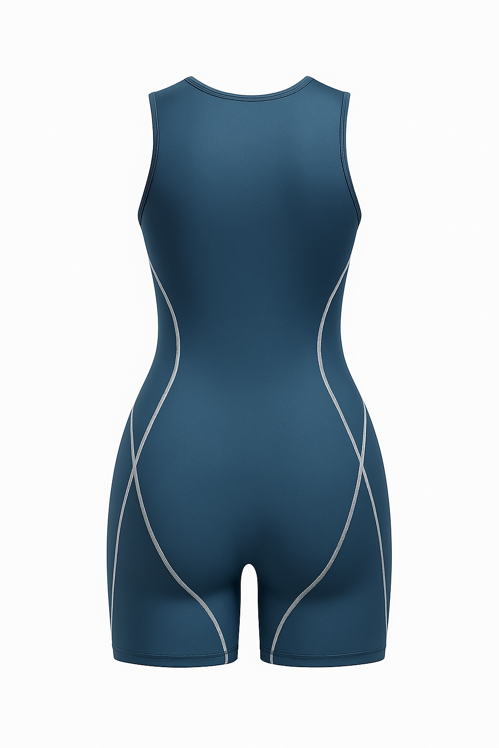 Maiô Springsuit Performance Fit Sem Mangas Com Zíper Frontal