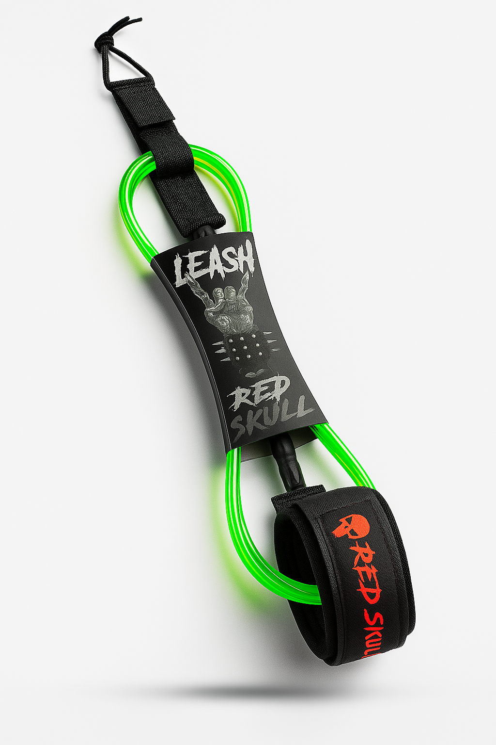 Red Skull NeonWave Performance Leash – 6' x 6mm