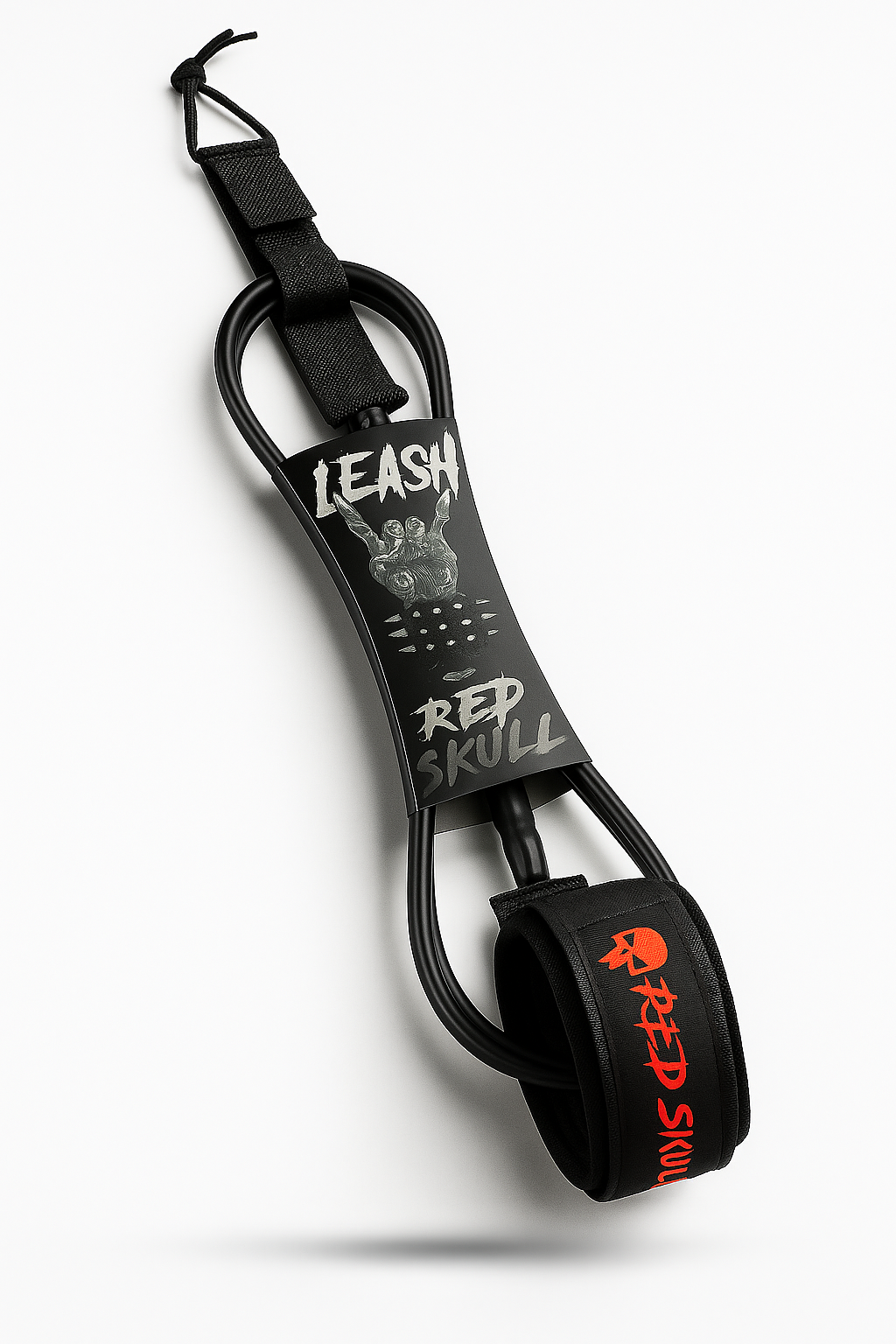 Red Skull NeonWave Performance Leash – 6' x 6mm