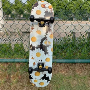 Skateboard 79cm/31" para Iniciantes, Adultos e Crianças - Completo em Maple