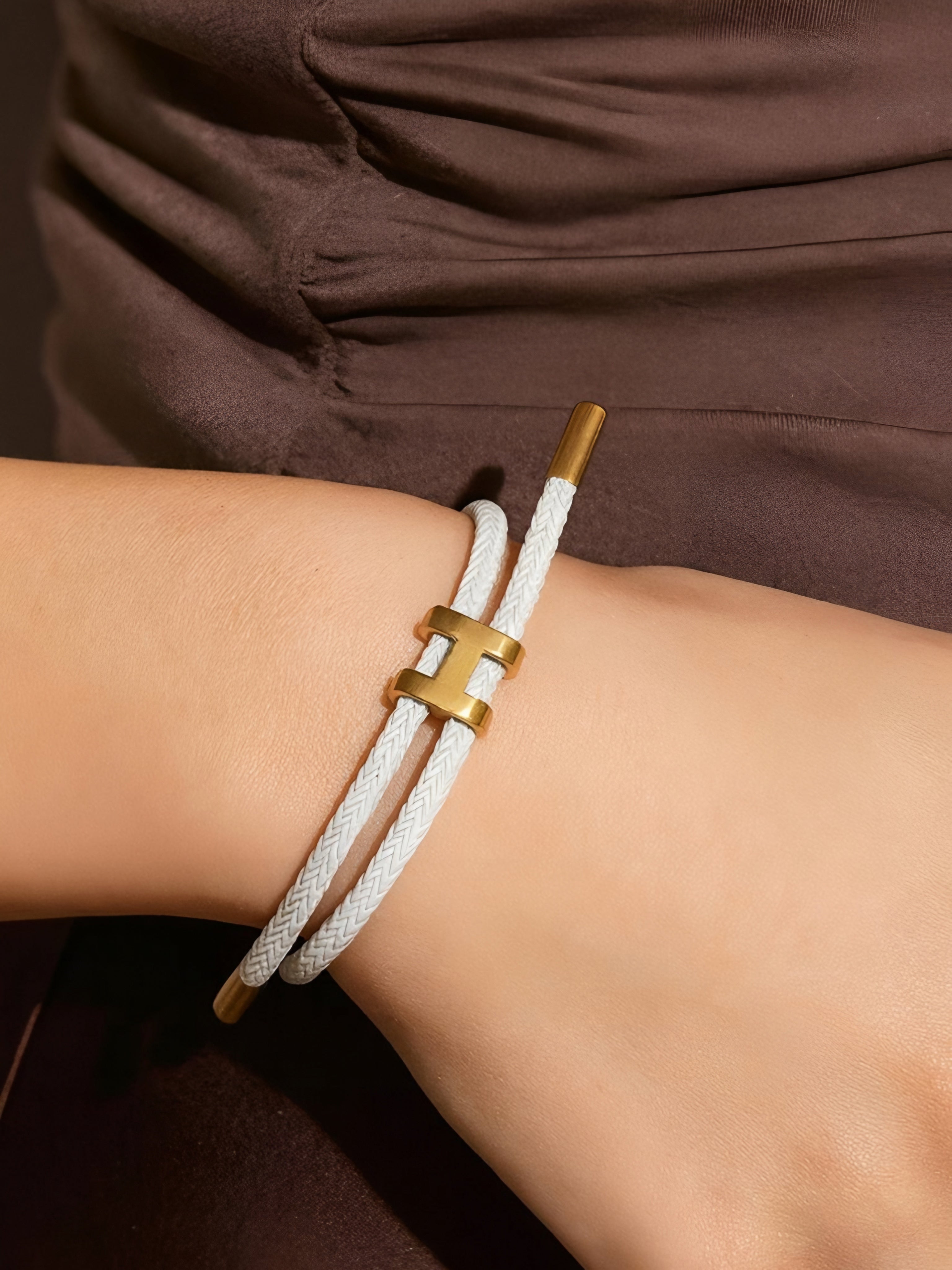 Pulseira H-Axis Cord Pearl