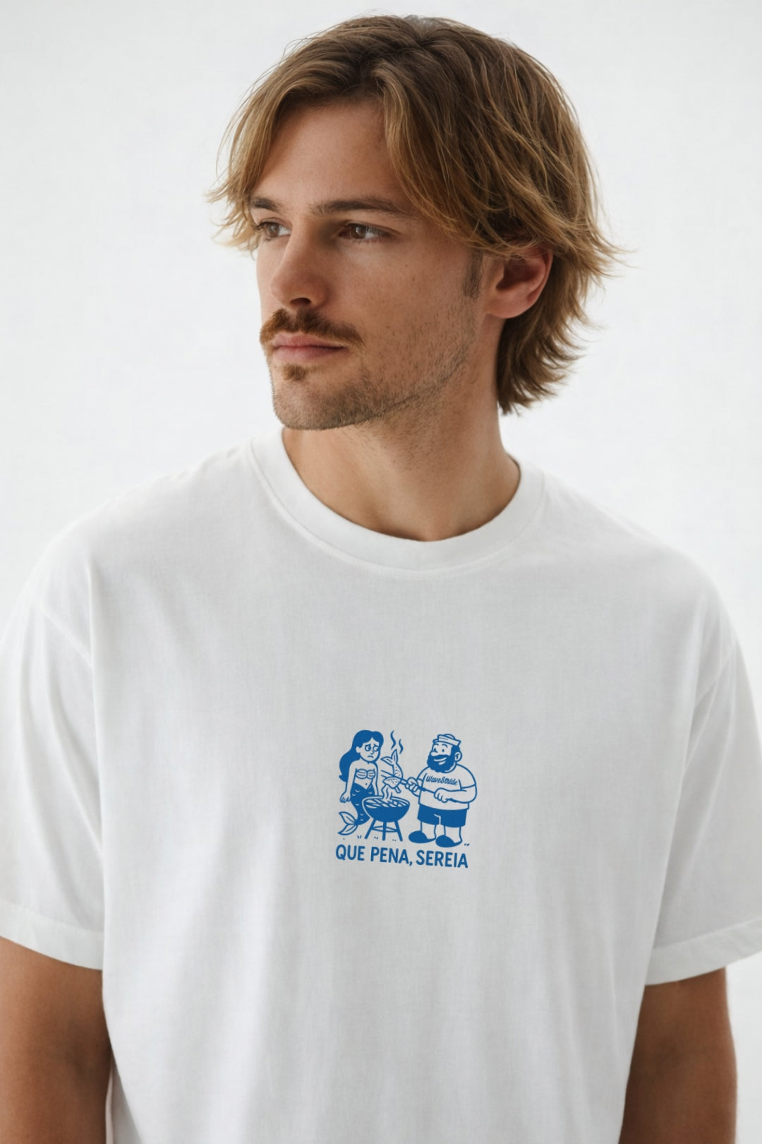 Camiseta Casual Humor Salgado