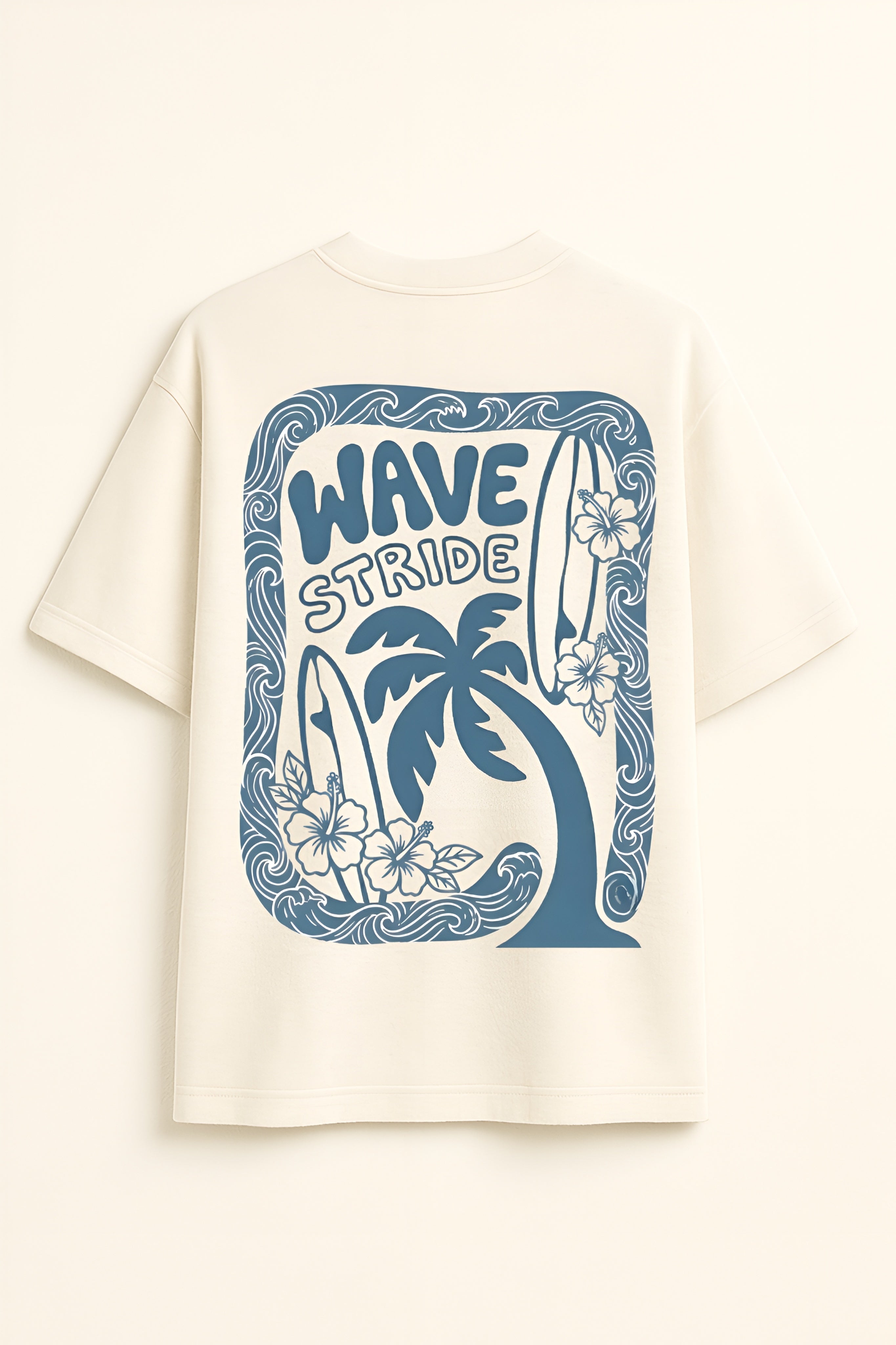 Camiseta Oversized Ginga Salgada Off White