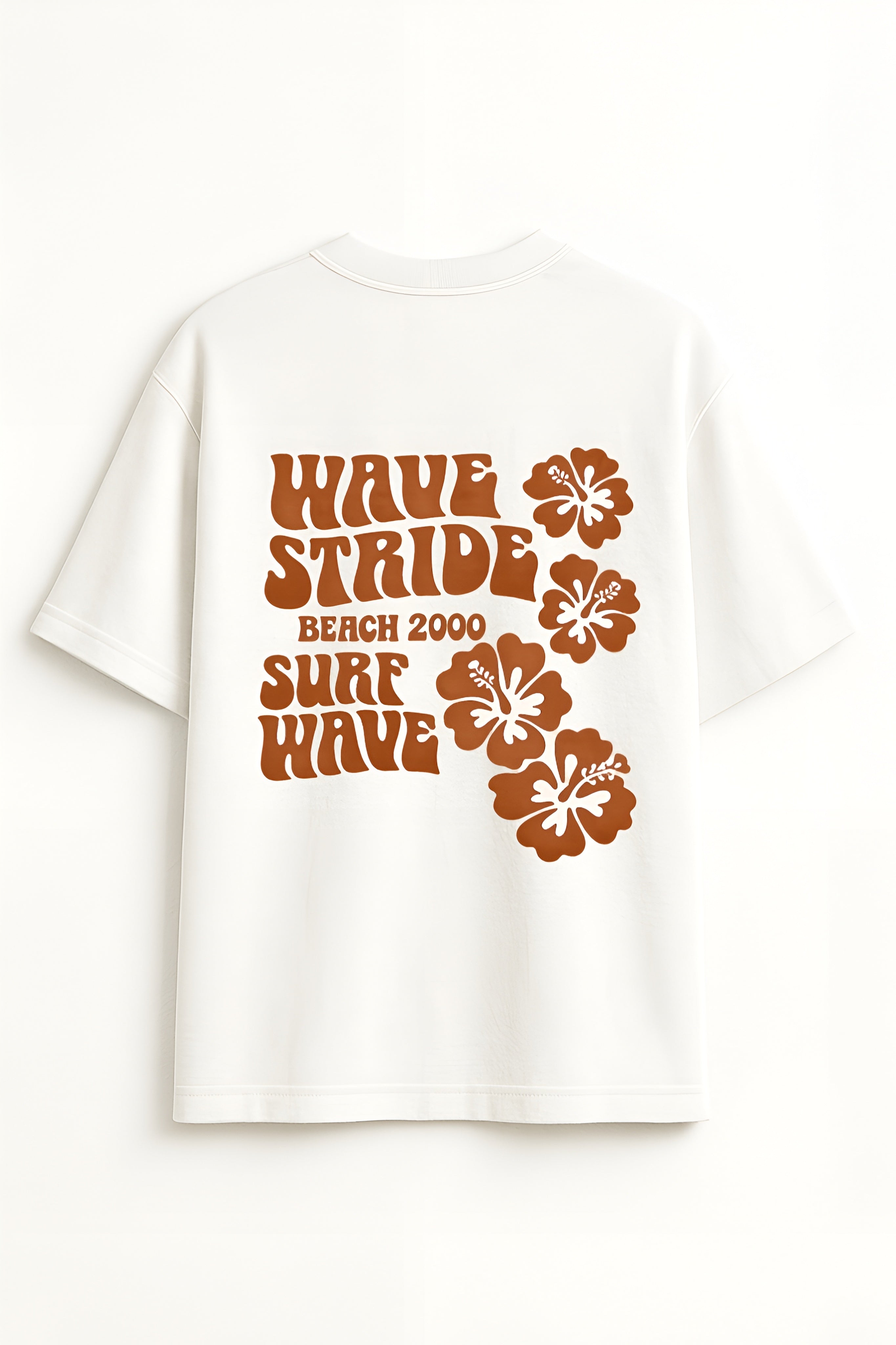 Camiseta Oversized Herança 70's Branco