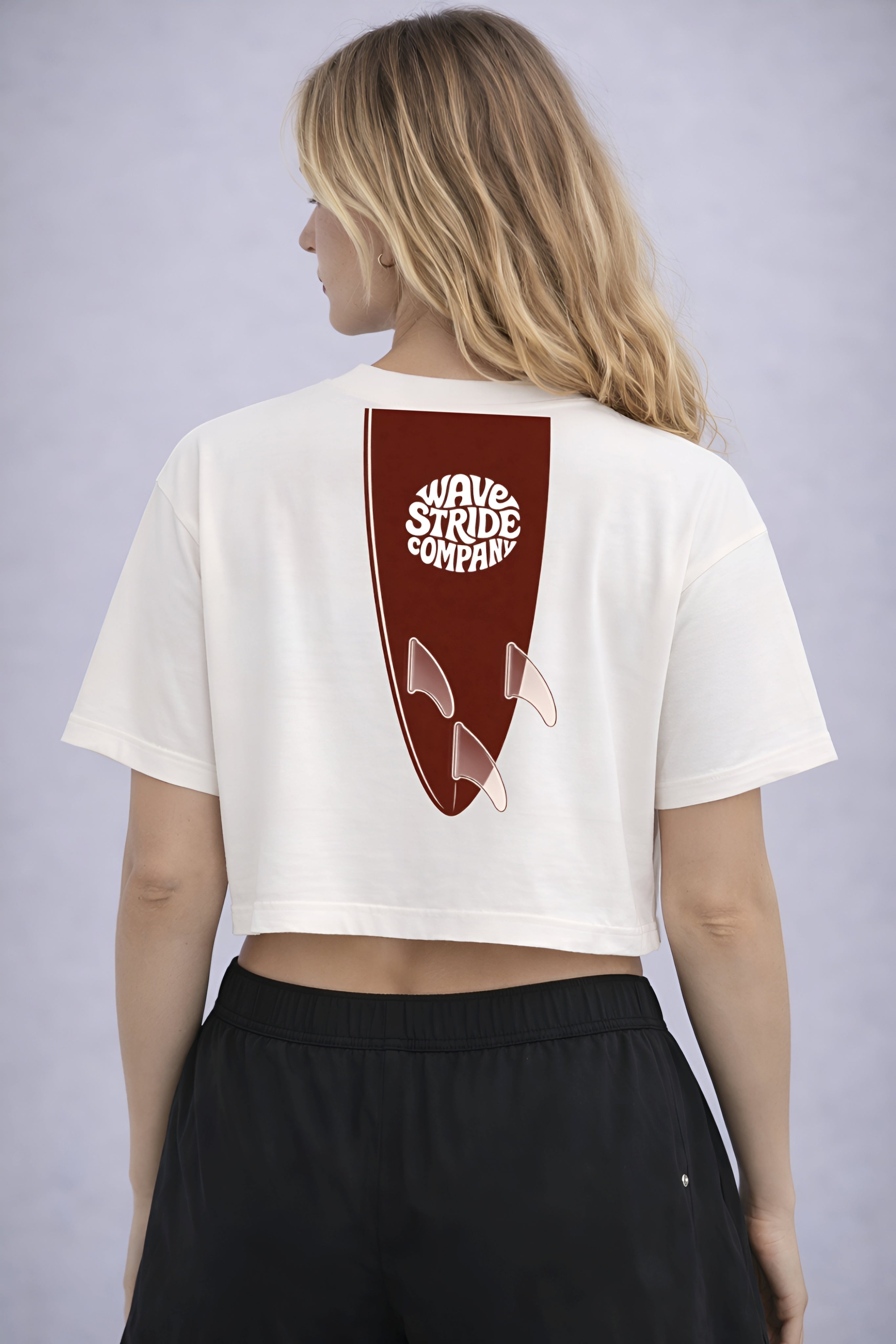 Cropped Old School Pulse Off-White