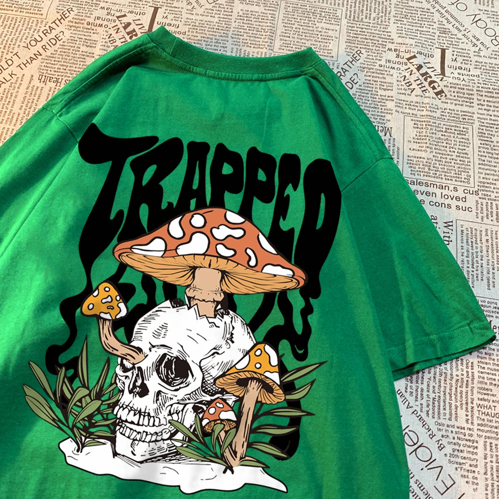 Camiseta Estampada Horror Skull - TEEKOSSC