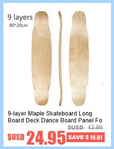 Deck de Skate 7-9 Camadas de Maple - PENGGUE