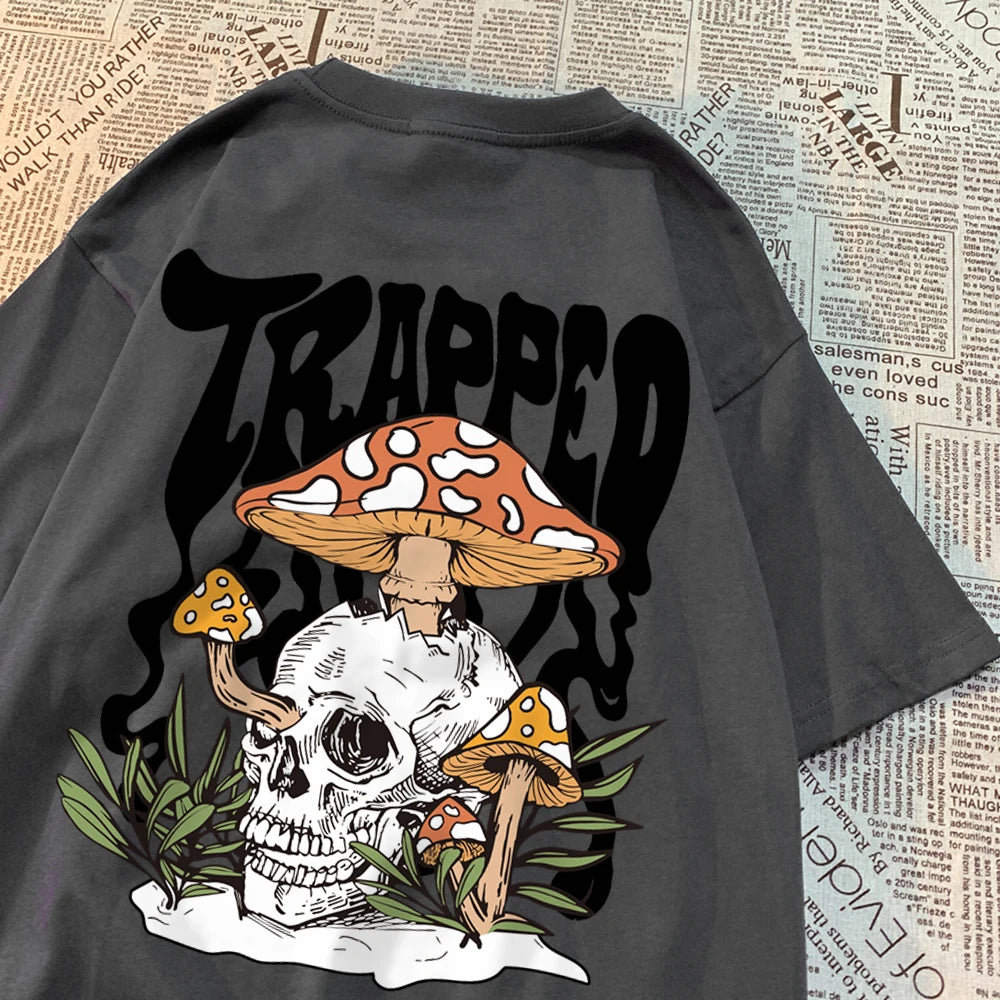 Camiseta Estampada Horror Skull - TEEKOSSC