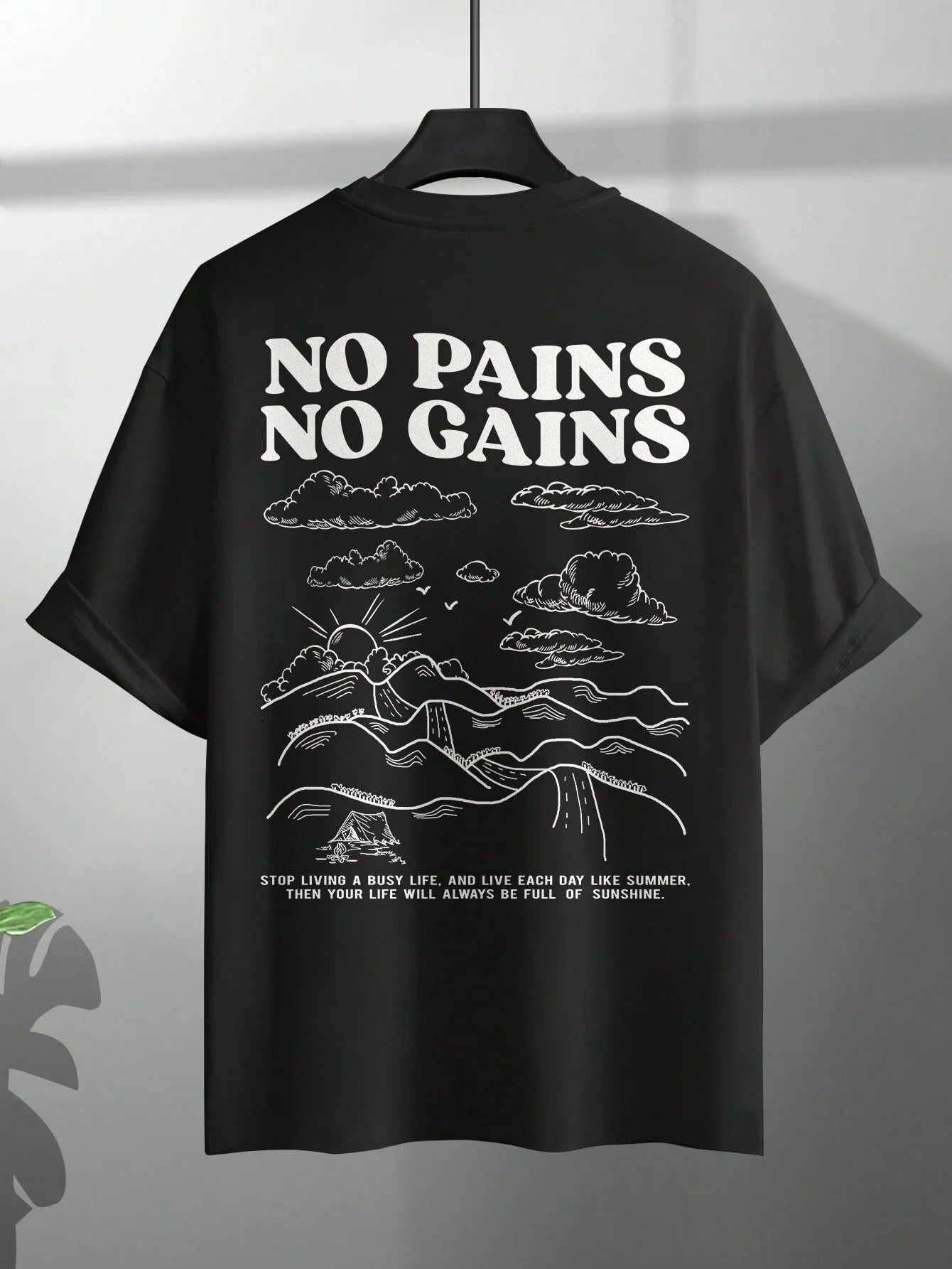 Camiseta "No Pains No Gains" TEEKOSSC