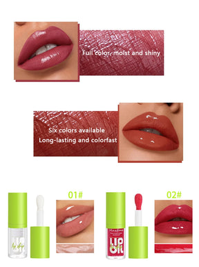 Gloss labial hidratante de 6 tons - MAXFINE