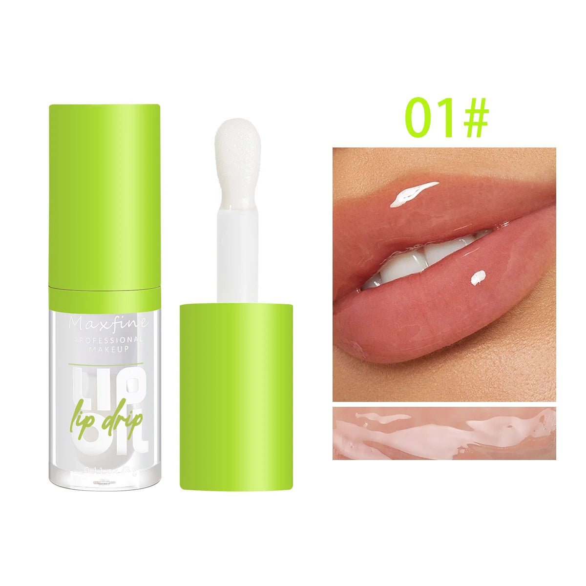 Gloss labial hidratante de 6 tons - MAXFINE