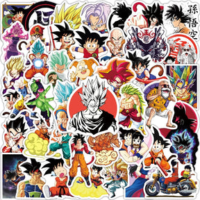 50/100/200Pcs Adesivos de Anime Dragon Ball - BANDAI