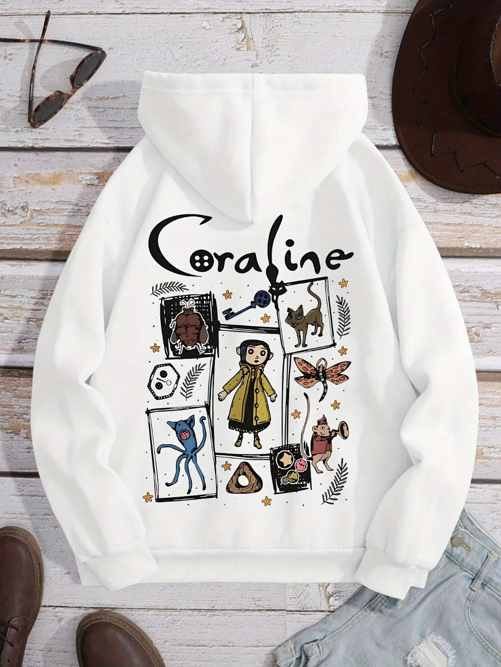 Moletom Canguru Coraline