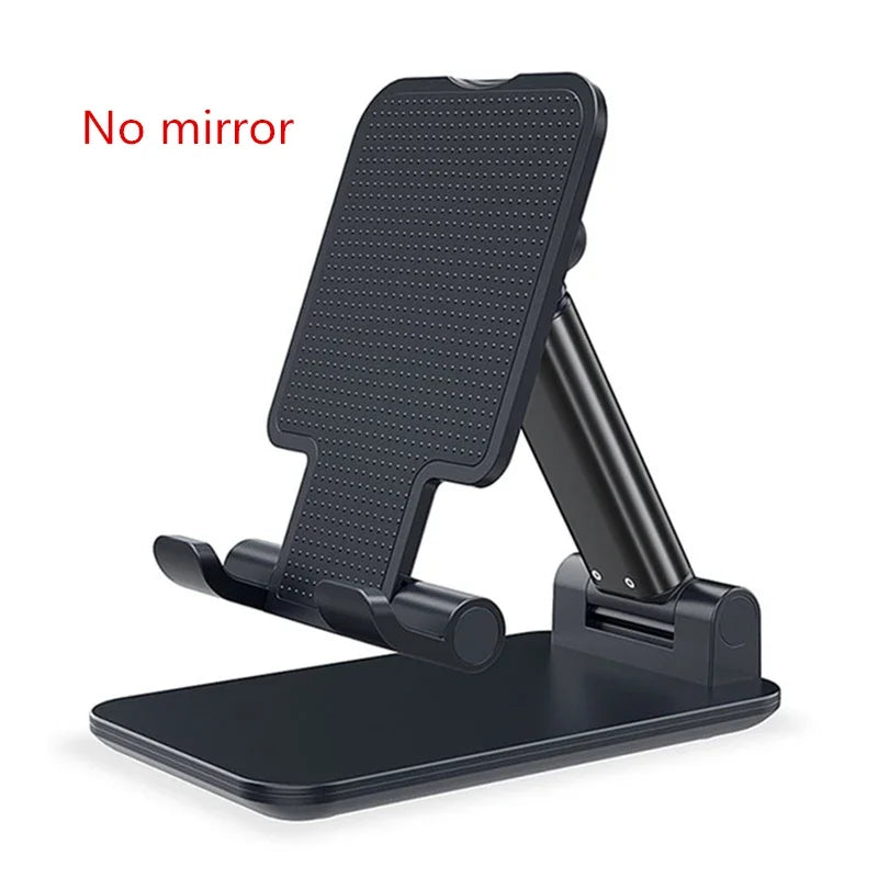 Suporte Dobrável de Metal para Celular de Mesa