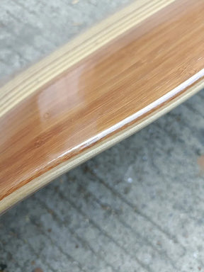 Deck de Surf Skate de Bamboo com Maple Canadense - Tamanhos de 32 e 33 polegadas