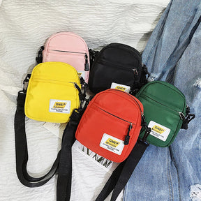 Mini Bag de Nylon com Zíper ZTBBAO