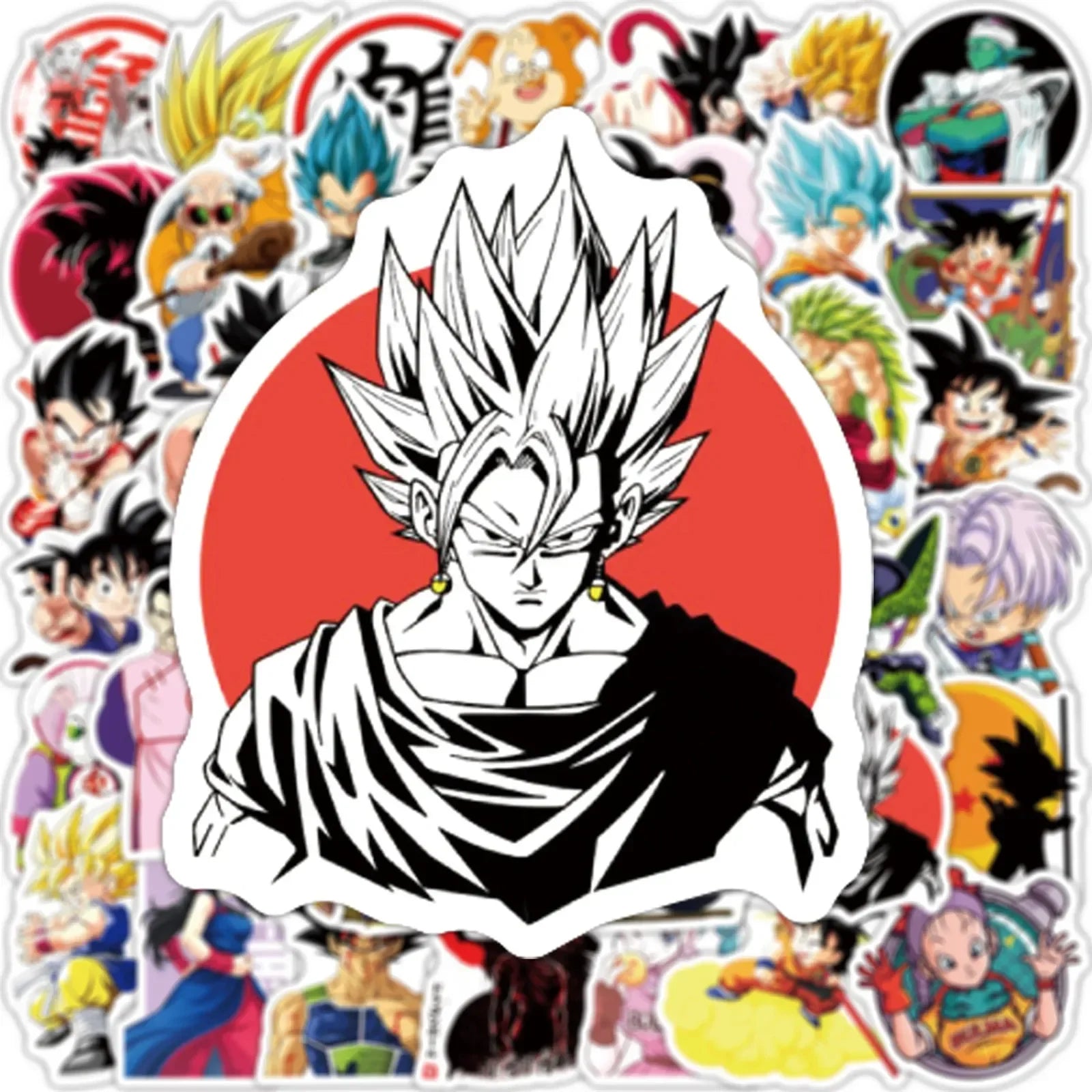 50/100/200Pcs Adesivos de Anime Dragon Ball - BANDAI