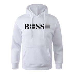 Moletom Casual Estilo Esportivo BOSS