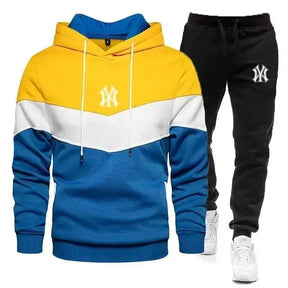 Conjunto Moletom com Zíper e Calça Casual de Academia