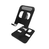 Suporte Dobrável de Metal para Celular de Mesa