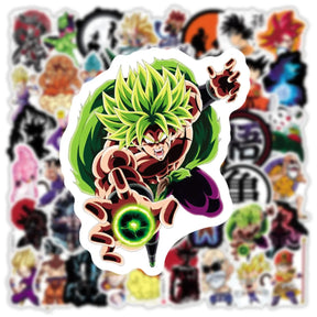 50/100/200Pcs Adesivos de Anime Dragon Ball - BANDAI