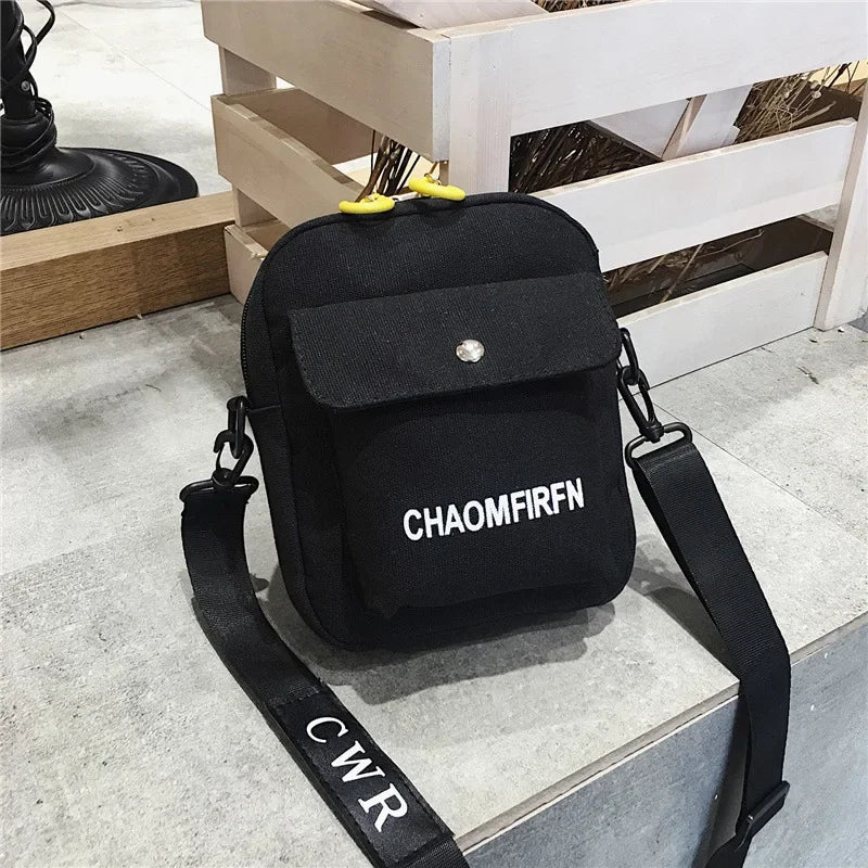 SHOULDER BAG - CHAOMFIRFN - AMARELA, BRANCA E PRETA