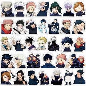 10/30/80pcs Adesivos de Desenho Animado - Jujutsu Kaisen - BANDAI