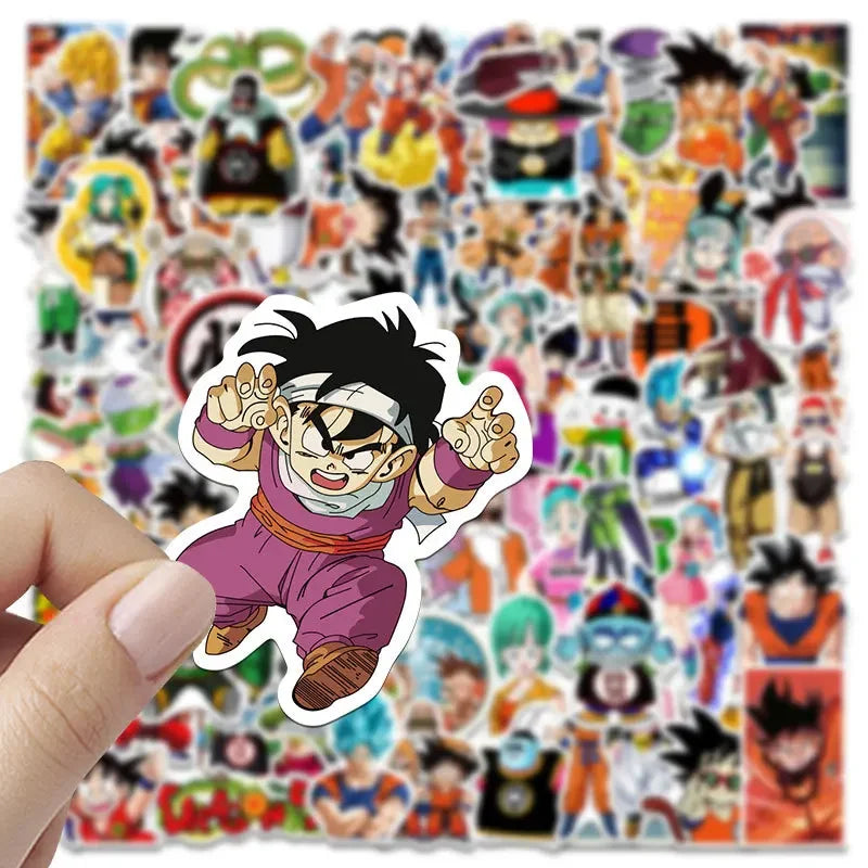 50/100/200Pcs Adesivos de Anime Dragon Ball - BANDAI