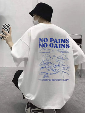 Camiseta "No Pains No Gains" TEEKOSSC