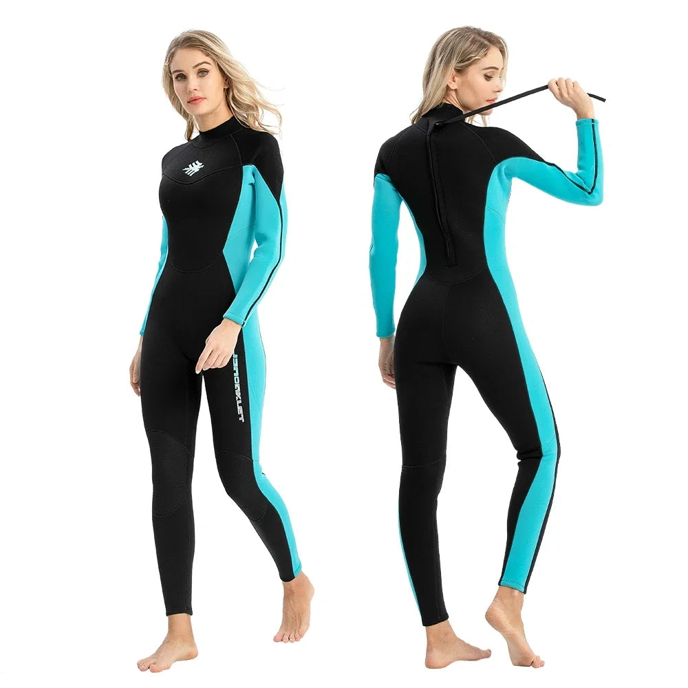 Roupa de Mergulho Feminino com Neoprene 3mm - JSNORKLET