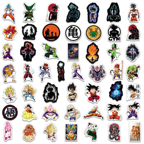 50/100/200Pcs Adesivos de Anime Dragon Ball - BANDAI