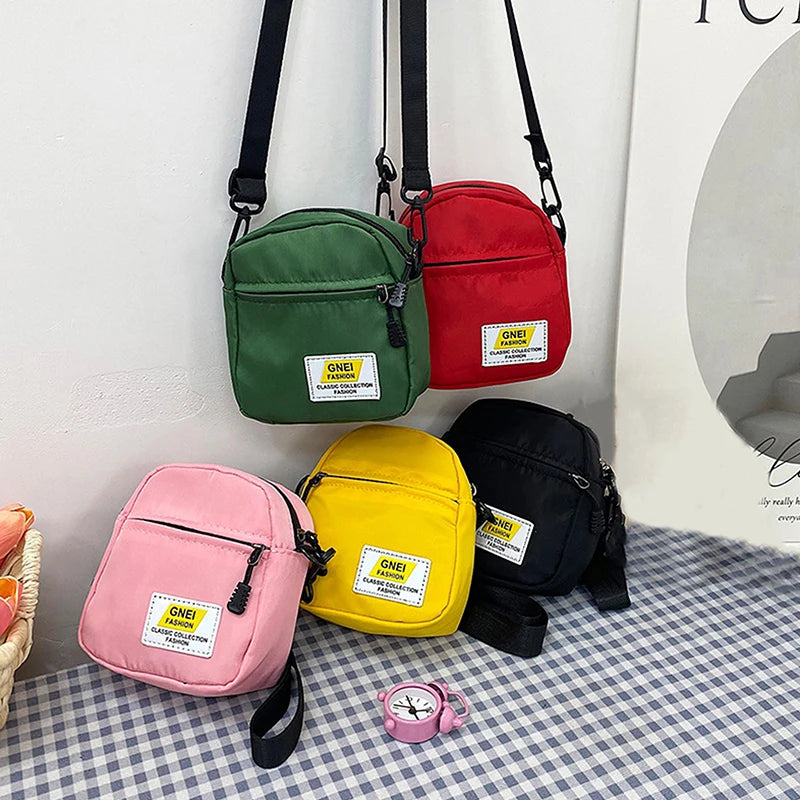 Mini Bag de Nylon com Zíper ZTBBAO