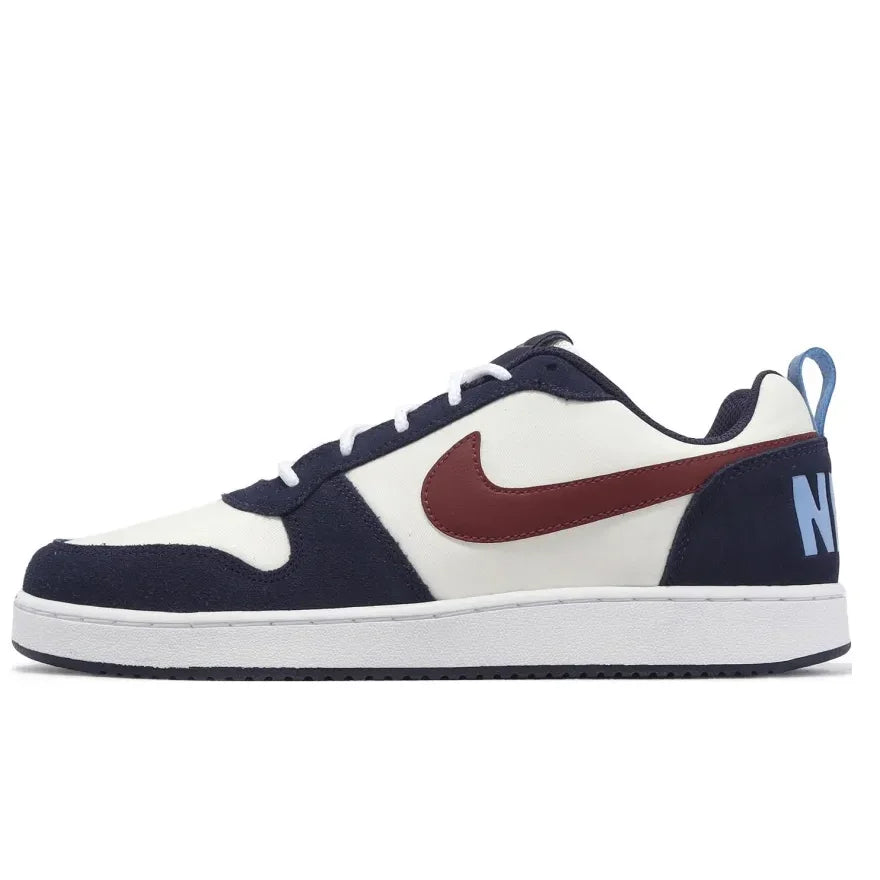 Tênis Nike Court Borough Premium Azul e Branco