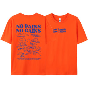 Camiseta "No Pains No Gains" TEEKOSSC