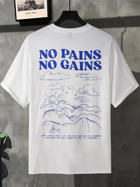 Camiseta "No Pains No Gains" TEEKOSSC