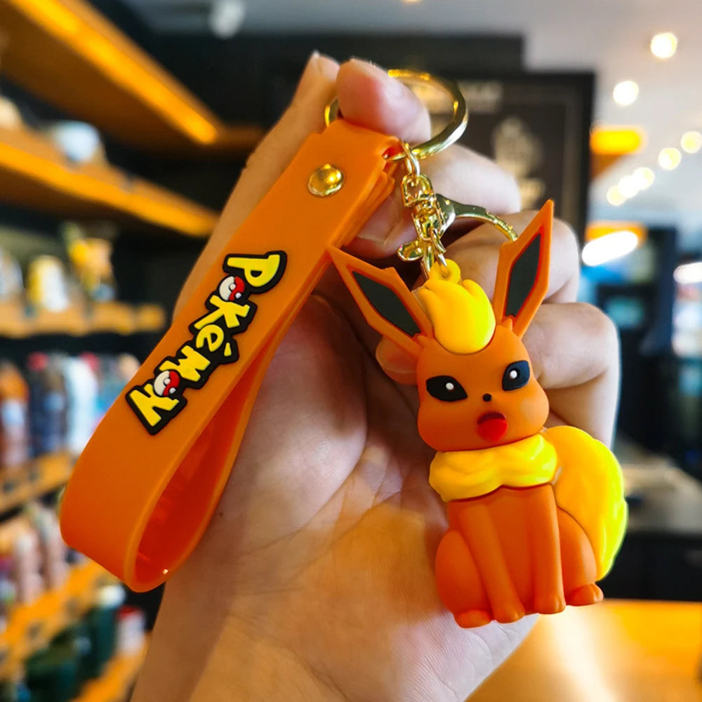 Chaveiro Pokémon - Pikachu, Charmander