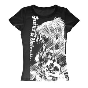 Camiseta Estilo O-neck - Death Note