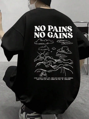 Camiseta "No Pains No Gains" TEEKOSSC