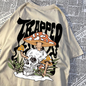 Camiseta Estampada Horror Skull - TEEKOSSC