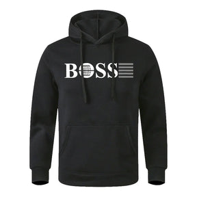 Moletom Casual Estilo Esportivo BOSS