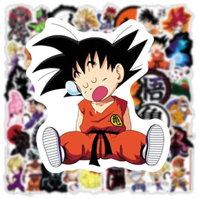 50/100/200Pcs Adesivos de Anime Dragon Ball - BANDAI