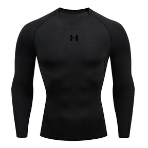 Camiseta de Compressão Masculina para Corrida - HANRAN