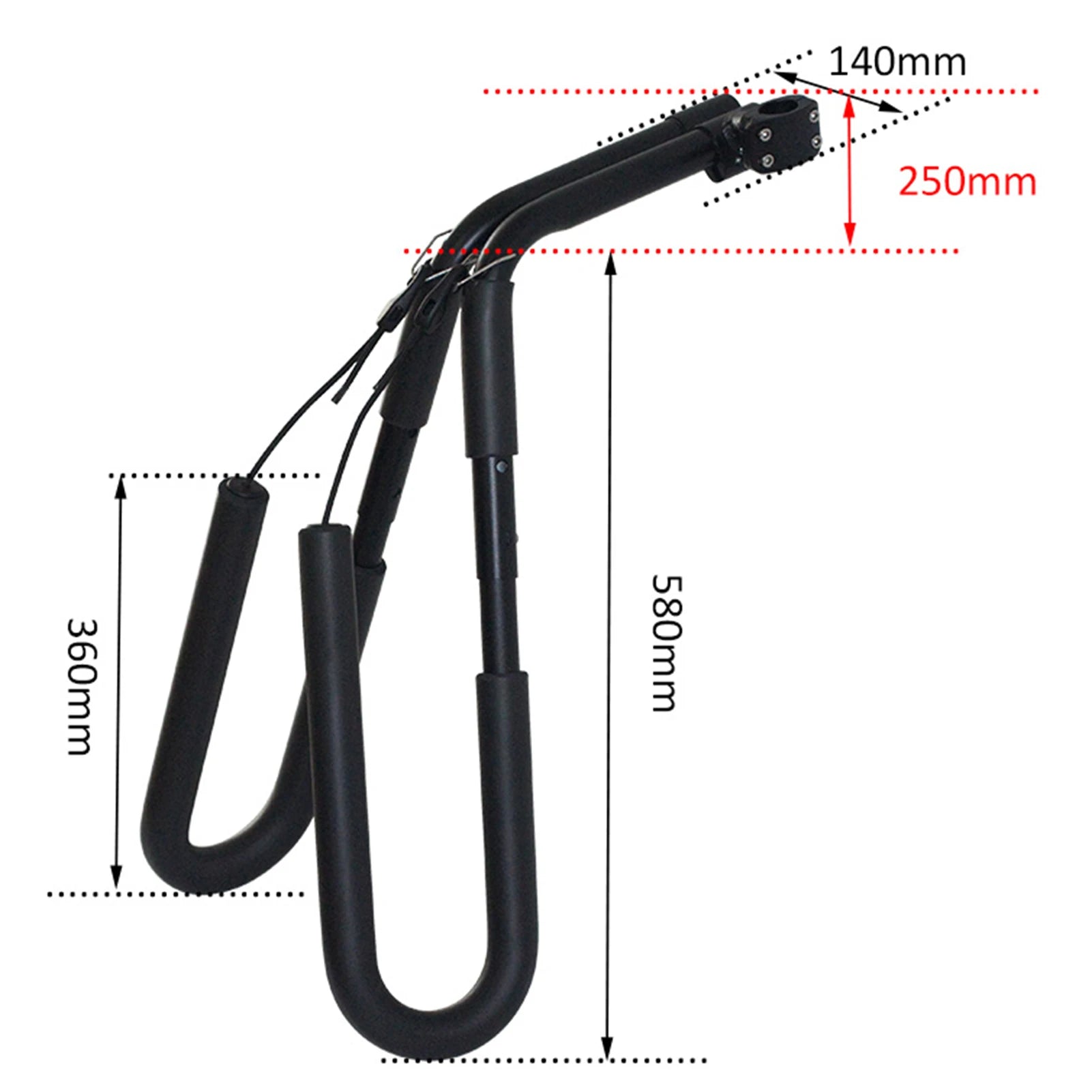 Suporte de prancha para Bicicleta e Moto CZ-92