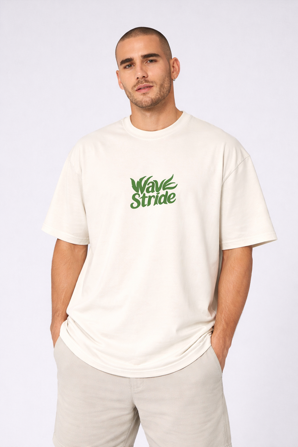 Camiseta Oversized Green Spirits Off-White