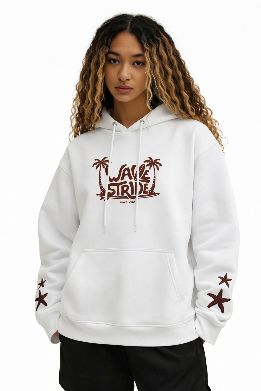 Moletom de Capuz Old School Pulse Branco