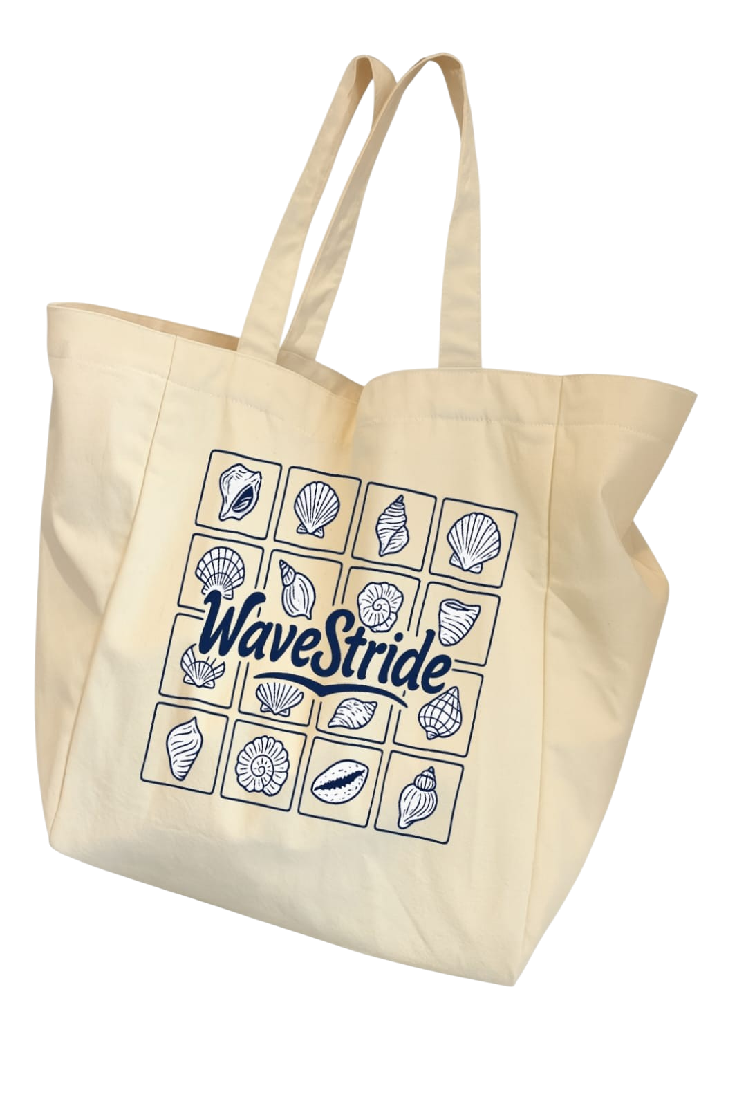 Eco Bag Shell Grid WaveStride