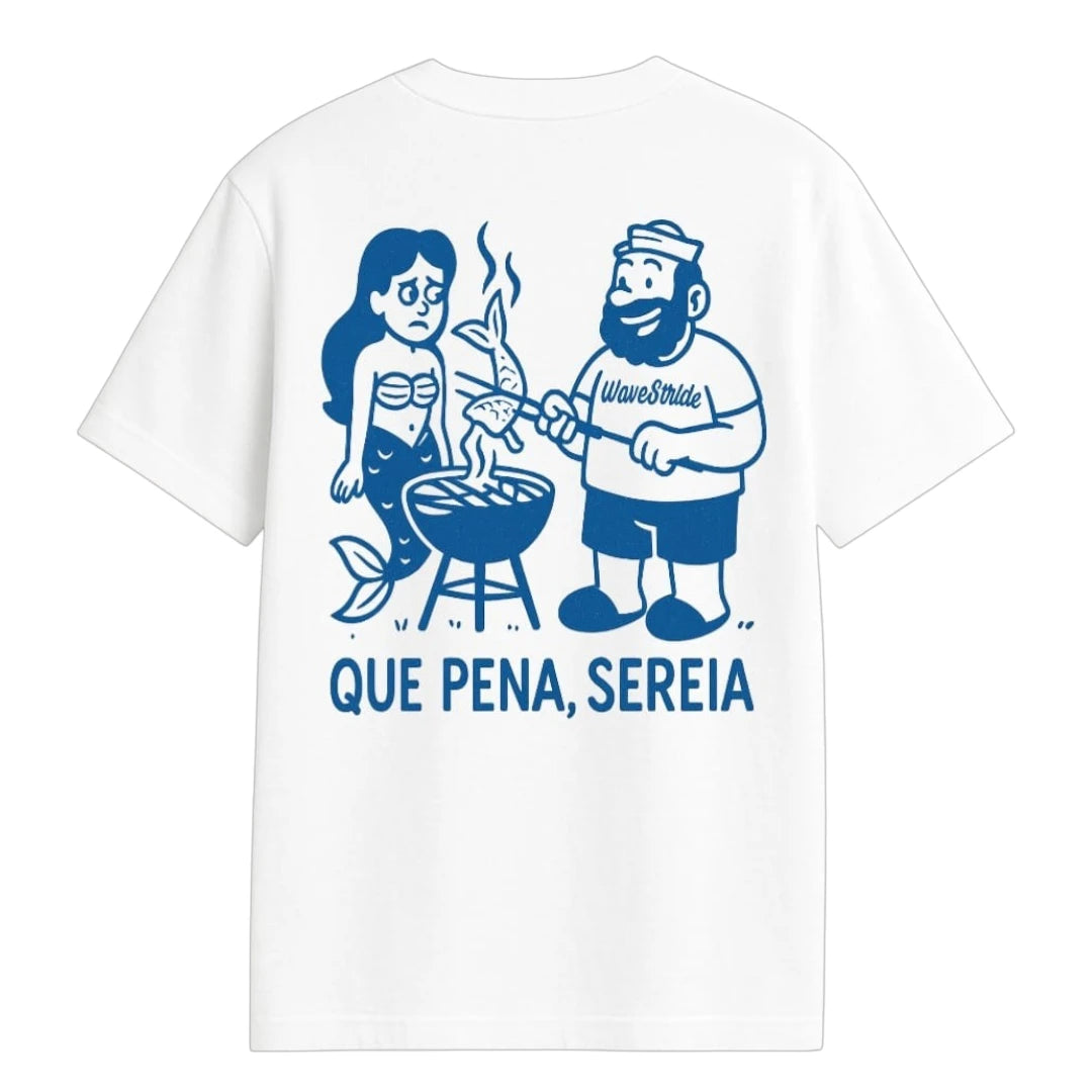 Camiseta Casual Humor Salgado